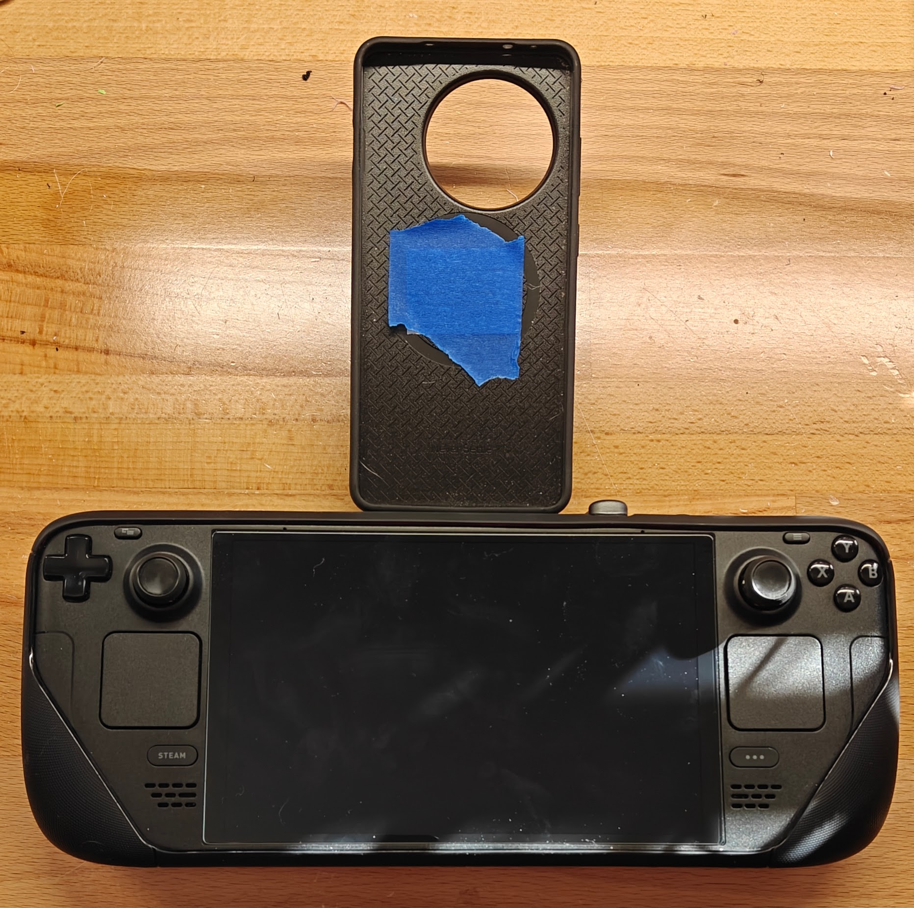 Vertical Steam Deck Phone Mount for JSAUX Case