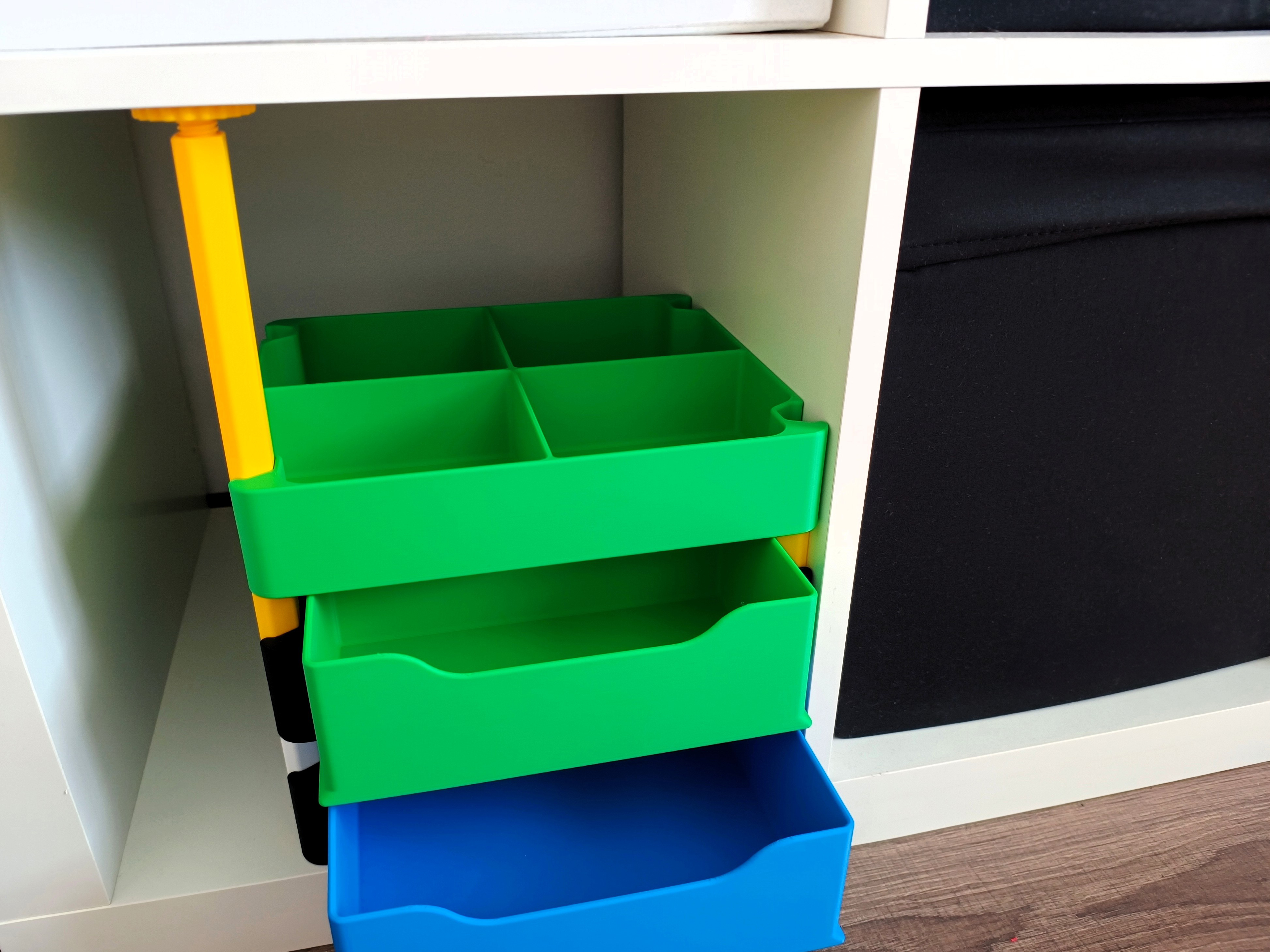 Miniatura 9 do modelo 3D Versatile Stackable Storage Box System (new dimensions)