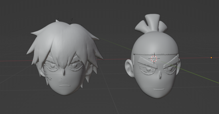 scissor seven heads for action figures