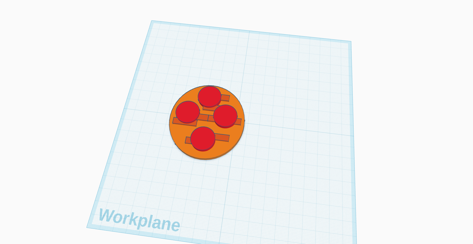 small pizza test print