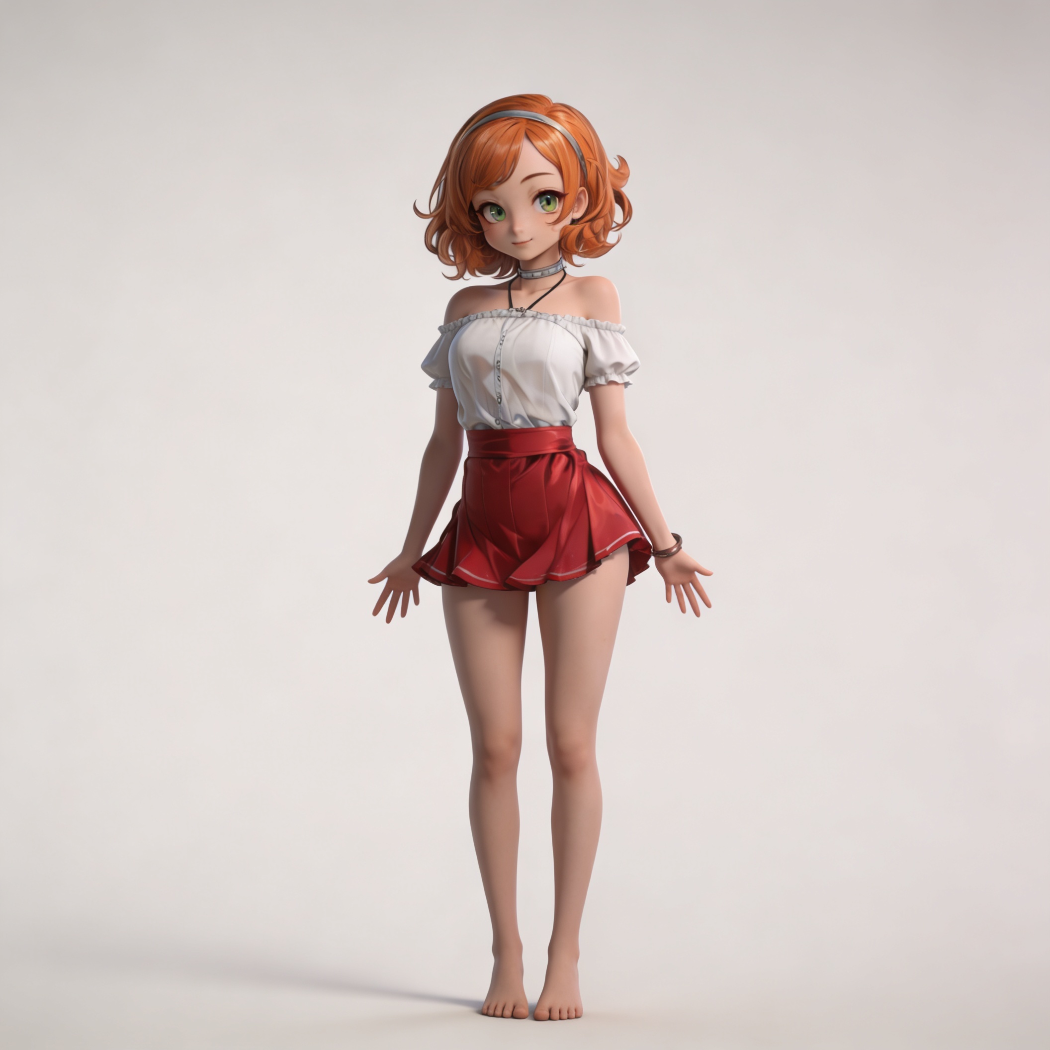 Anime Art - Strawberry Blonde Delight