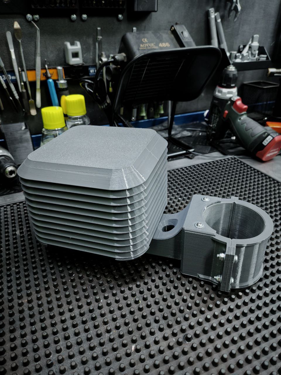 Stevenson Screen for Aqara WSDCGQ11LM (Modular, Wall/Pipe Mount)
