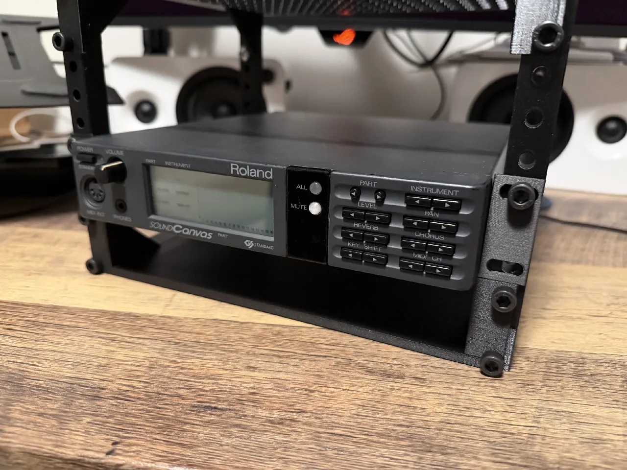 Roland Sound Canvas SC-55 10 inch rack adapter by maikudou