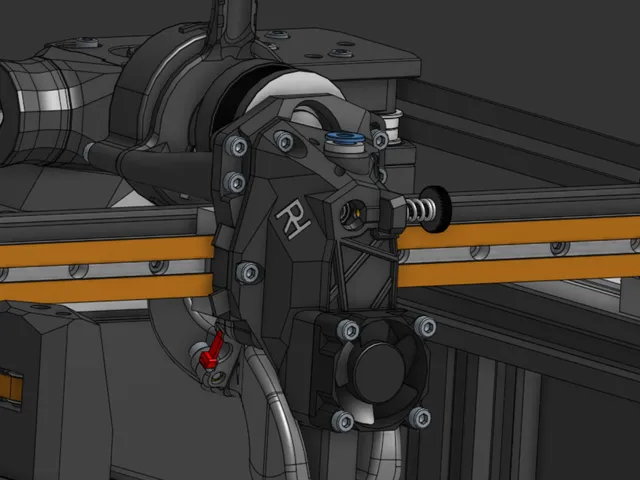 V-ION TZ V6 2.0 Hotend mod
