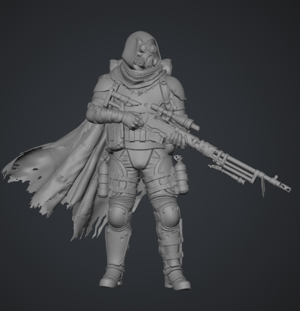 Grimdark Wasteland Desert Sniper 1