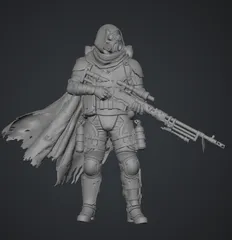 Grimdark Wasteland Desert Sniper 1