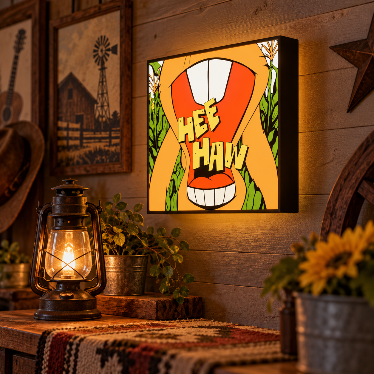 Hee Haw Light Box