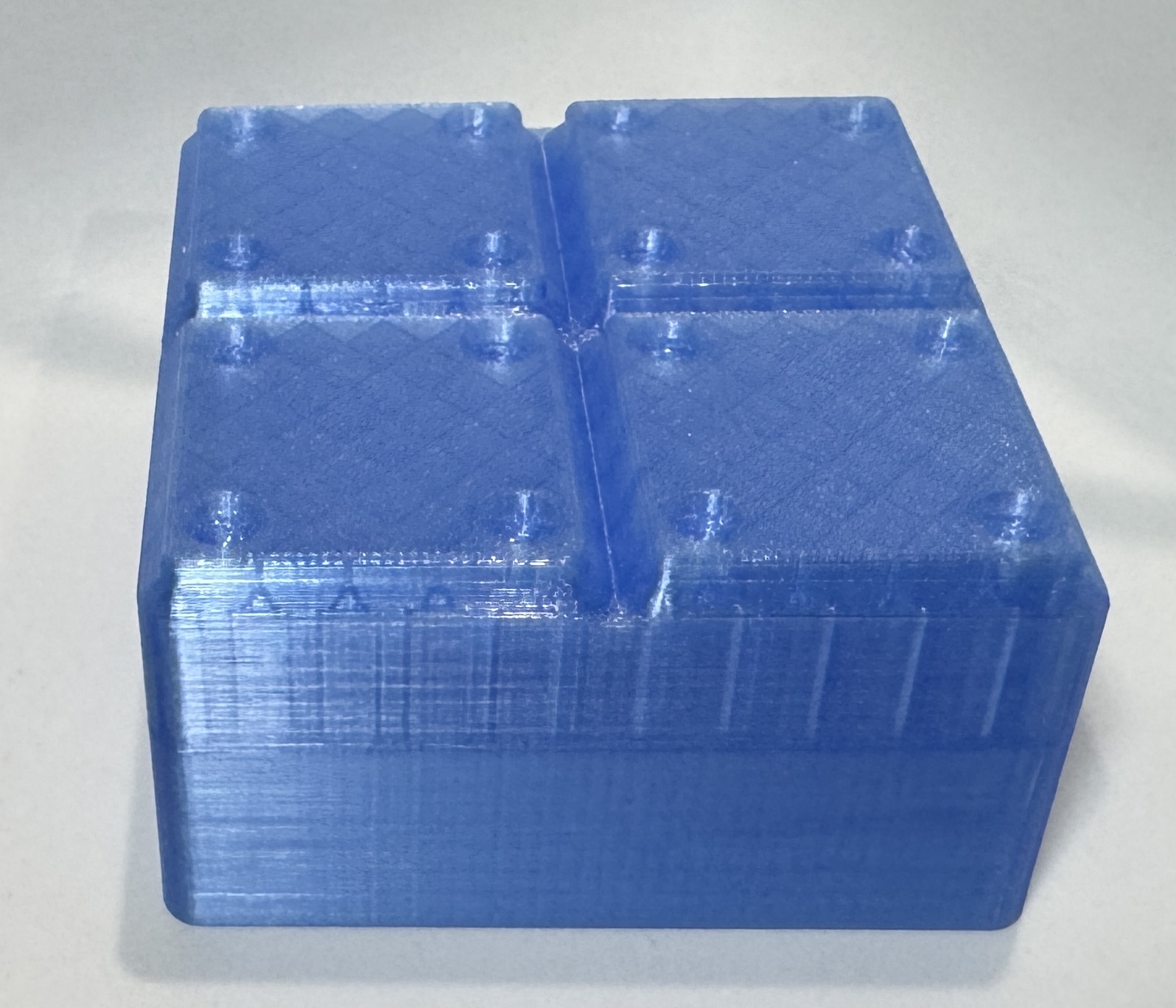 Miniatura 6 do modelo 3D Gridfinity 2x2x6u holder for hex bits - stackable