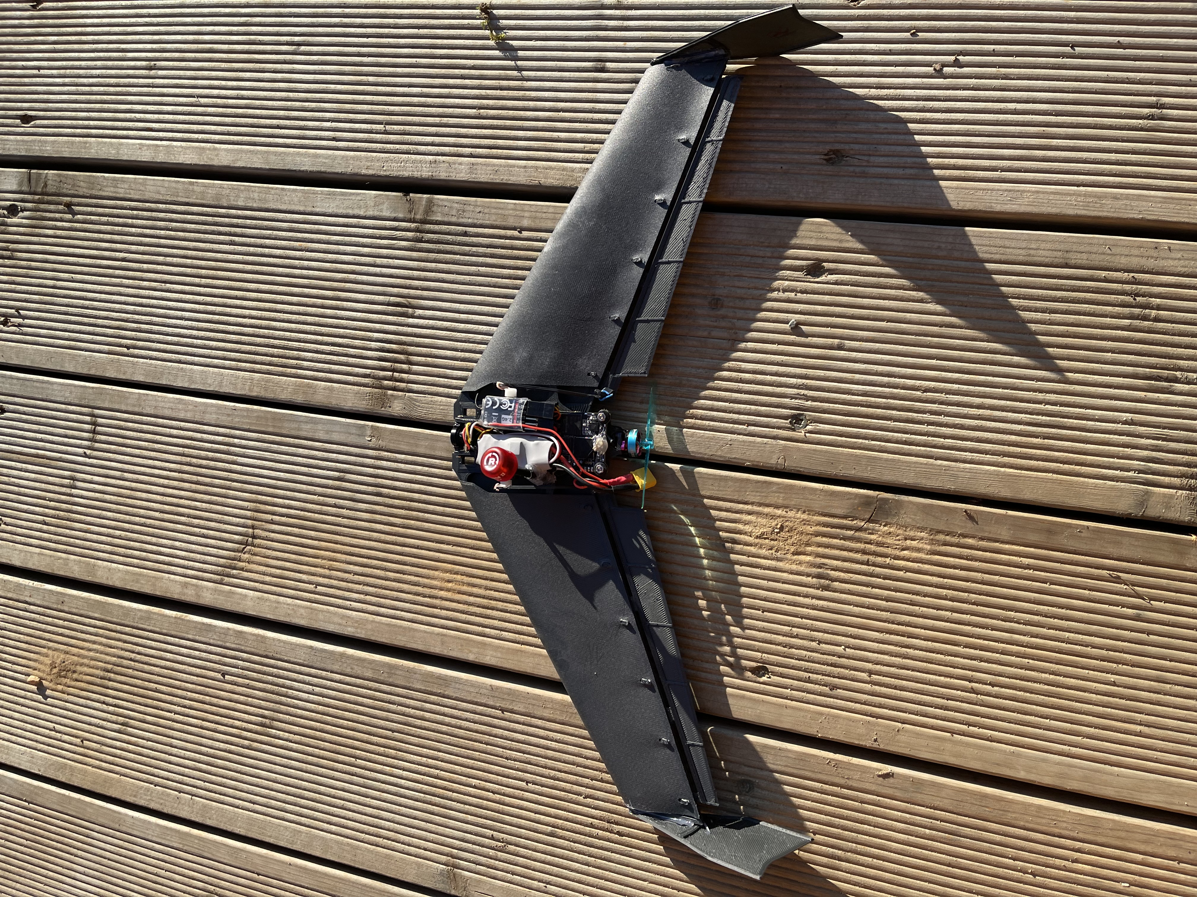 FPV Wing Racer 20x20 vtx mounting - hdzero eco