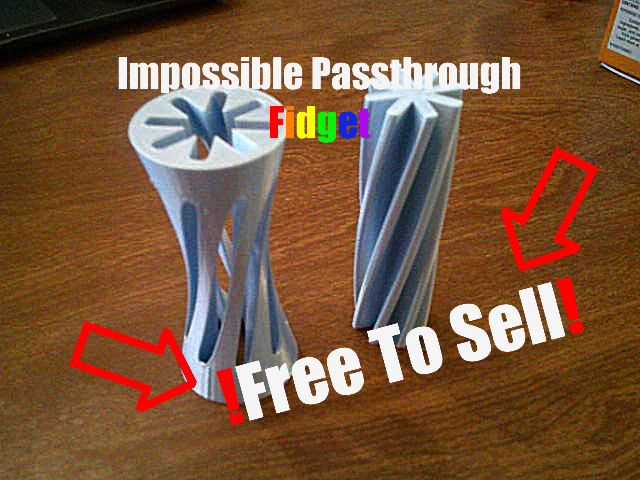 !FREE TO SELL! Impossible Passthrough Fidget