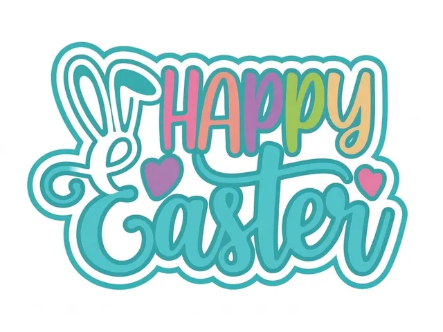 Happy Easter Cookie Cutter