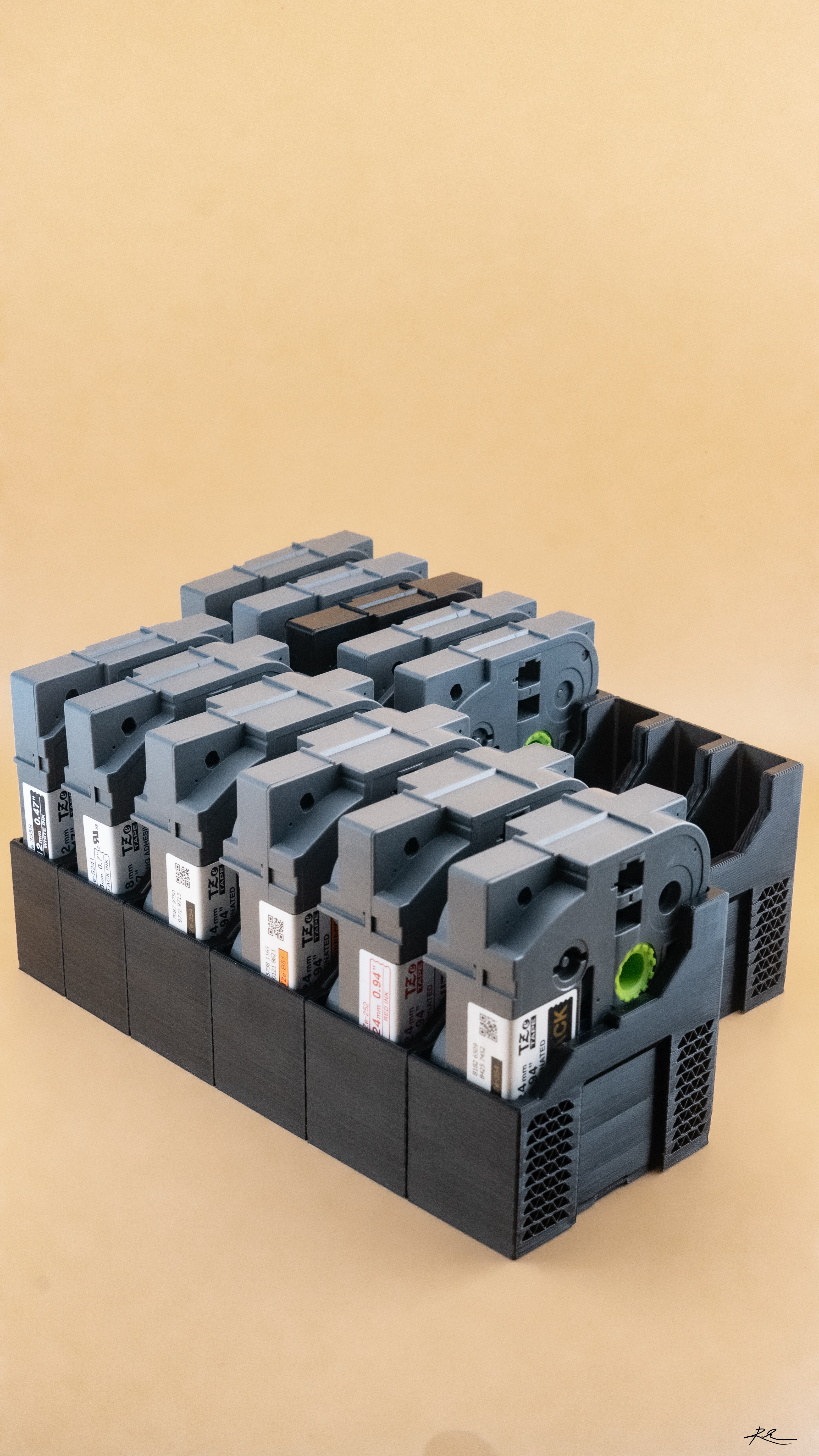 Brother P-touch TZe Modular Cartridge Storage/Organizer (multiple sizes) — miniatura 3