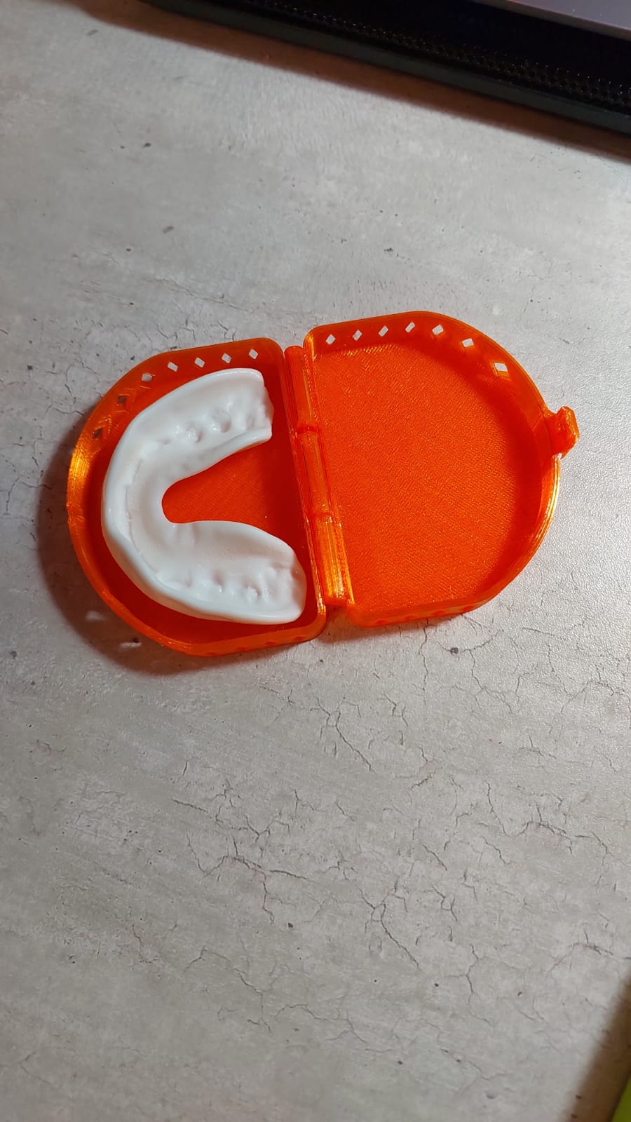 mouth guard box