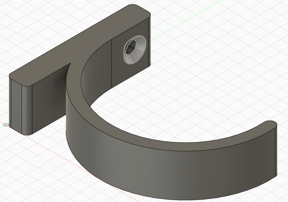 RC car wall mount hooks 3D model