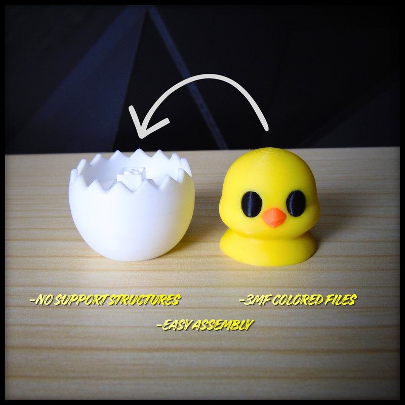 Cute Chicken Clicker by EndK7 | Download free STL model | Printables.com