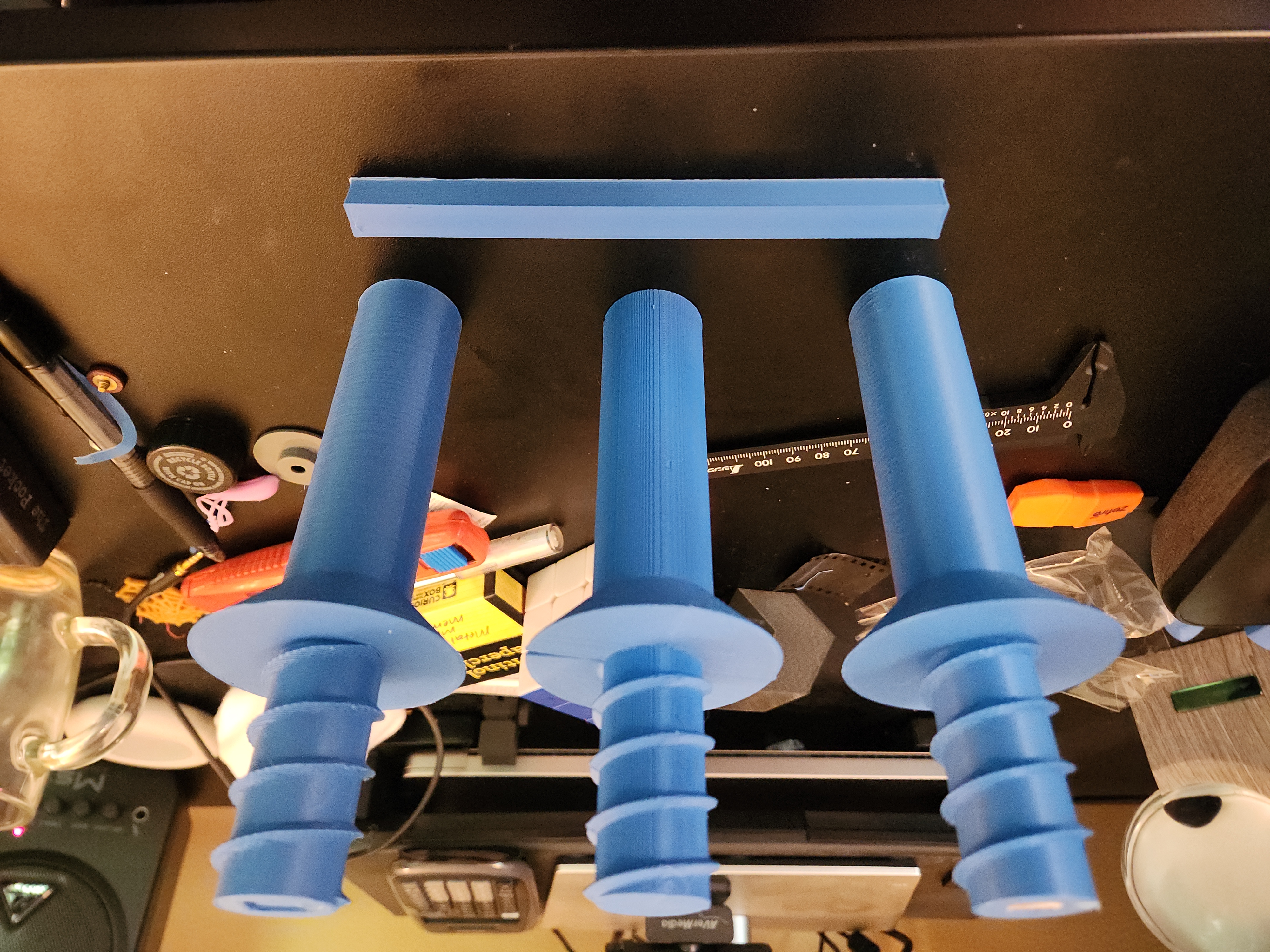 Threaded Pool Noodle "sword" handle