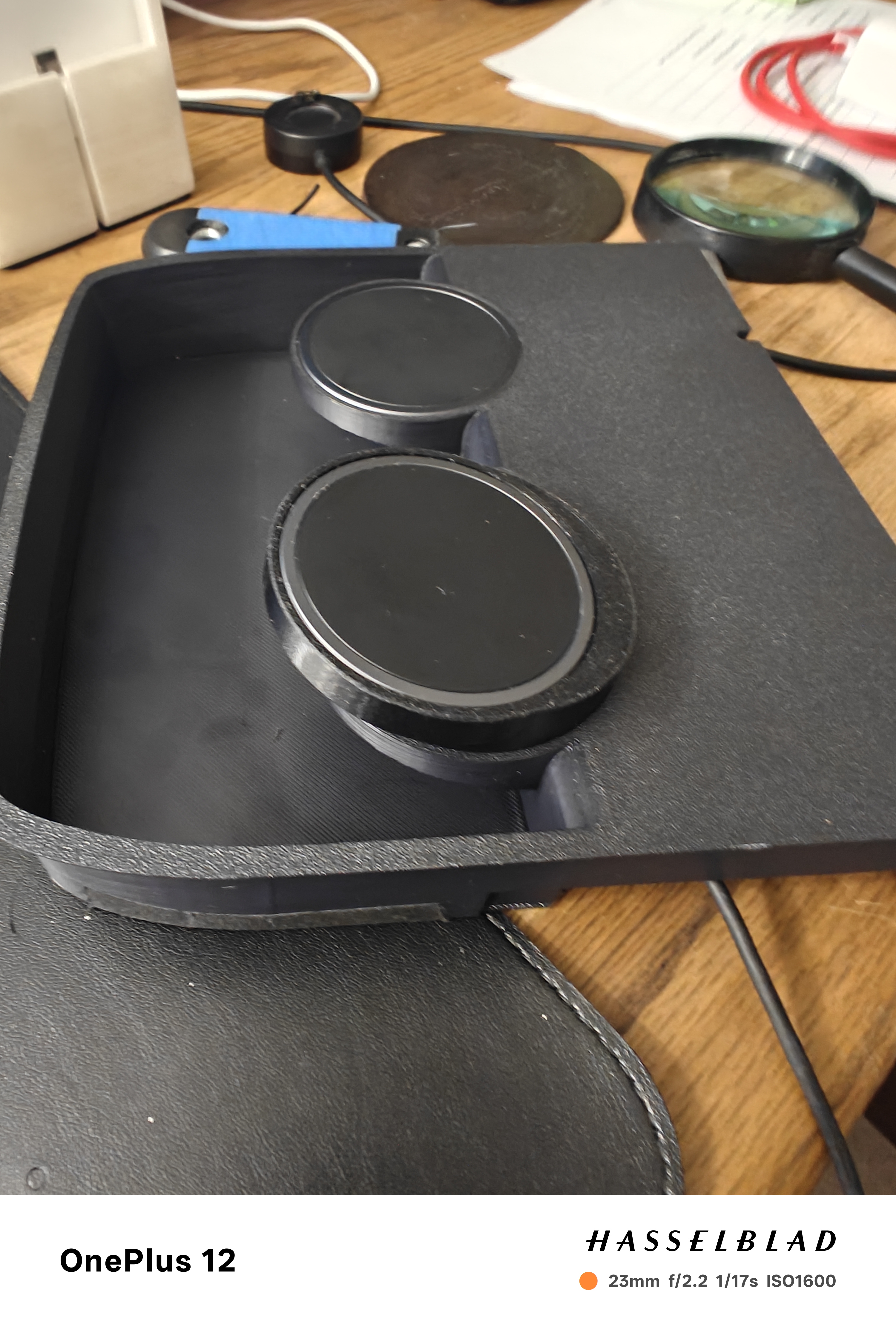Angled MagSafe “riser” add-on for the OpenSourceEV Ultimate MagSafe charging pad V2