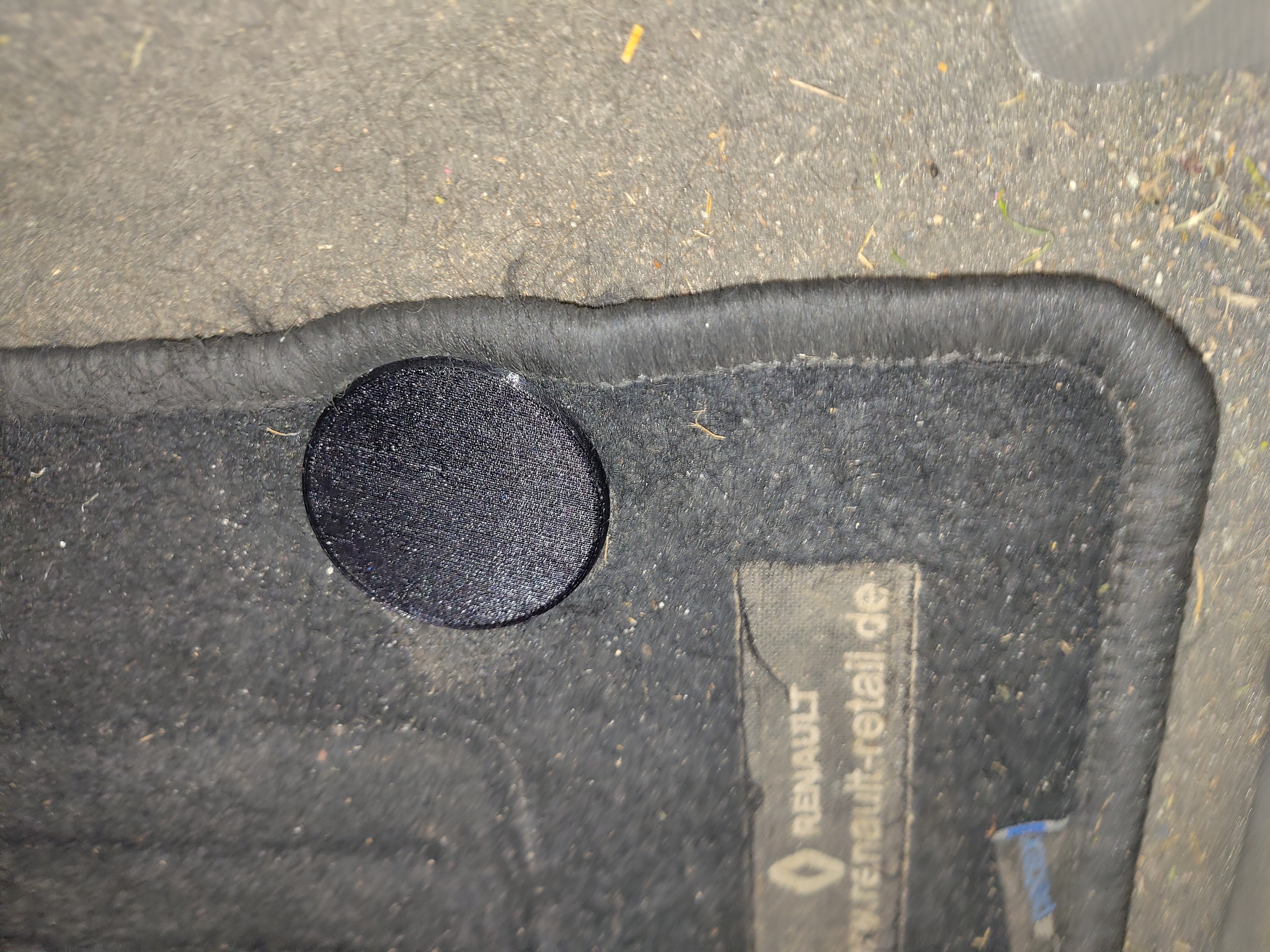Fußmatten halter für Renault Zoe