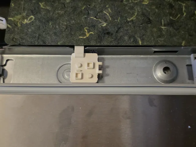 Bosch dishwasher top mounting bracket