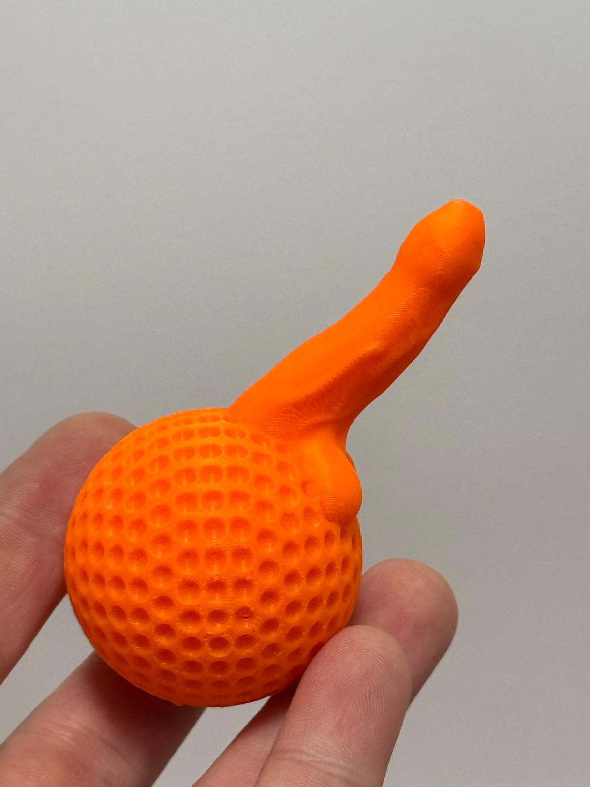 Prank Golfball Penis