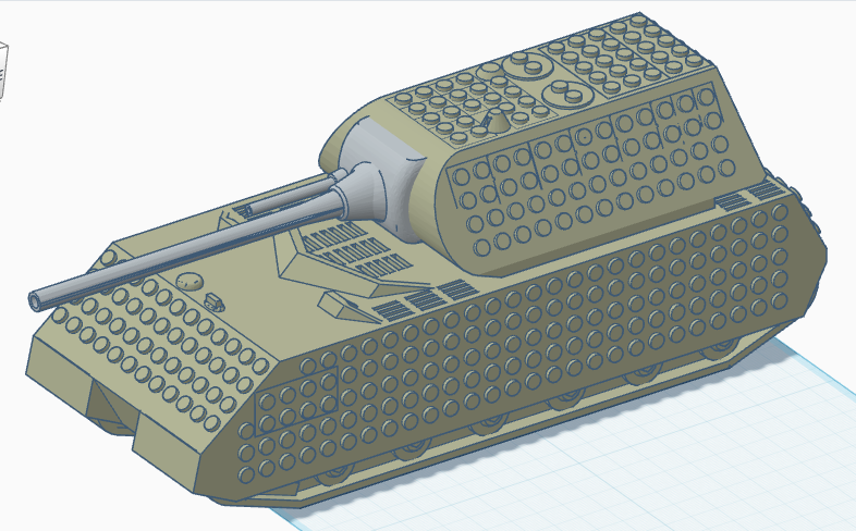 LEGO COMPATIBLE military lego MAUS tank, Panzerkampfwagen VIII Maus, Sd.Kfz. 205, Porsche Typ 205, greman WW2