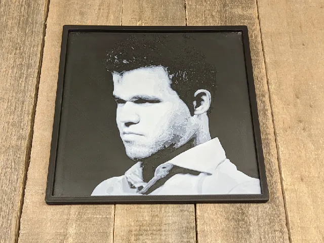 People #8 - Magnus Carlsen HueForge