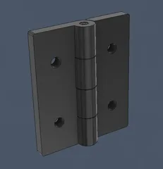 Simple door hinge Mk II