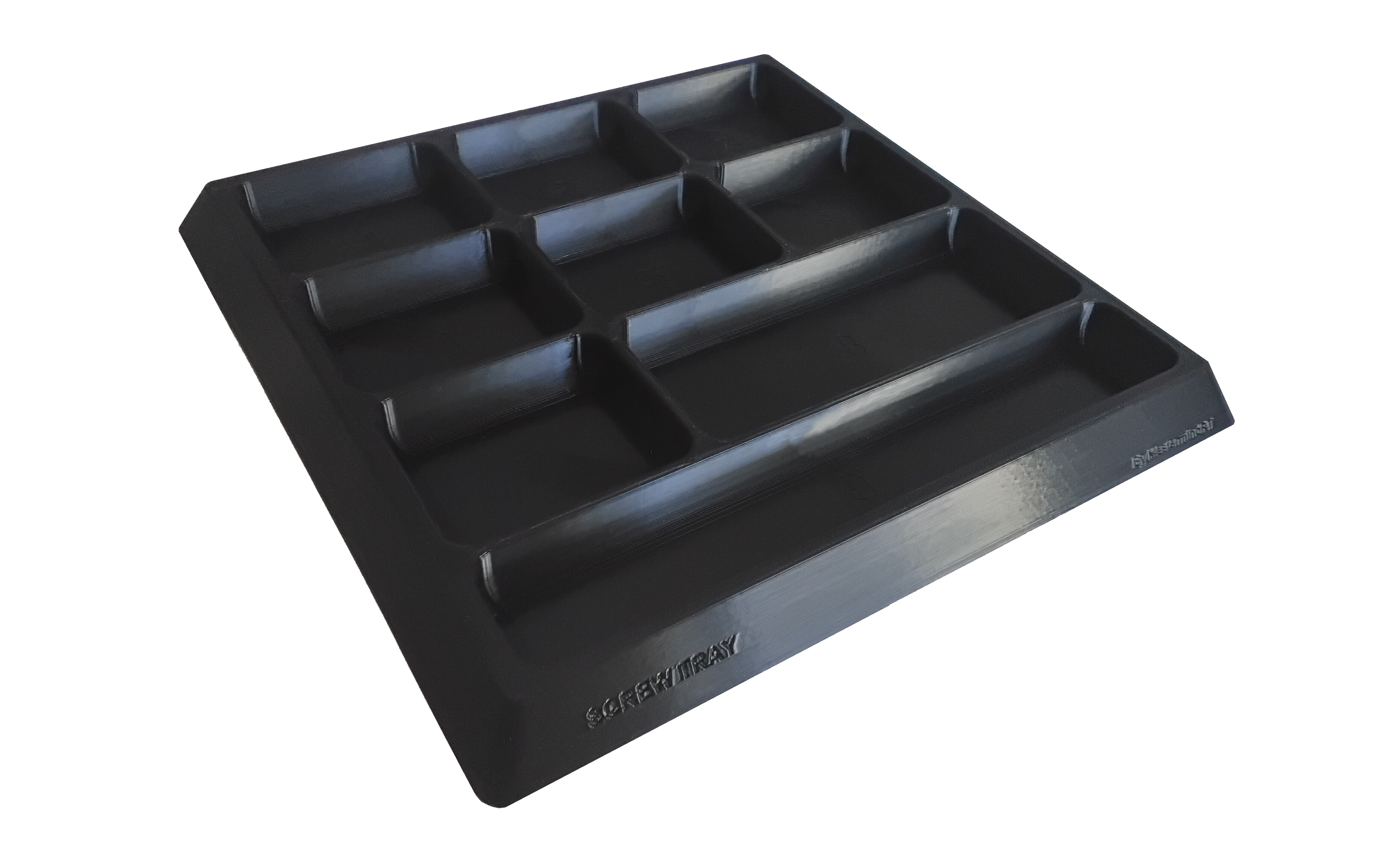 Screw tray for electronics disassembly