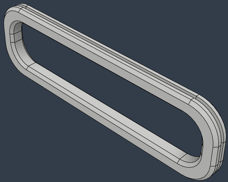 Handle for Mesh 3D model