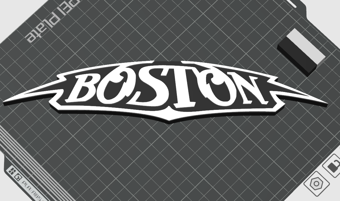 Boston Band Sign par rsnider2 | Téléchargez gratuitement un modèle STL ...