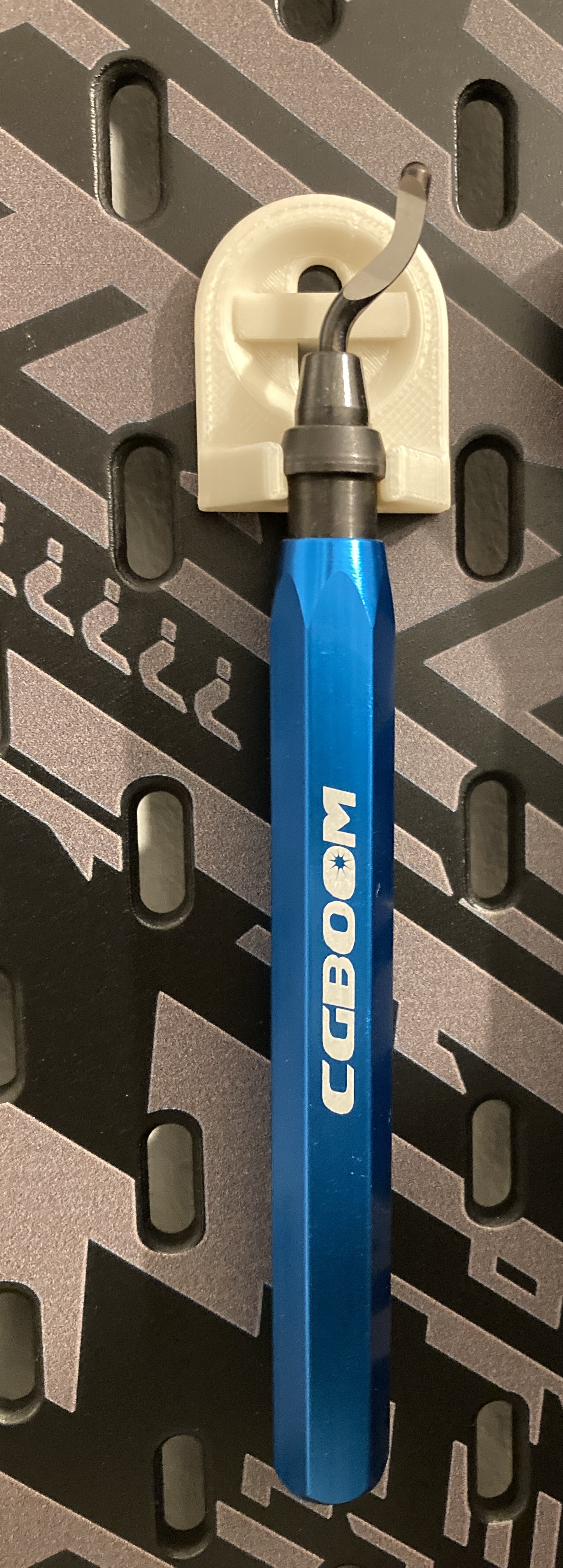 Deburring tool holder (SKADIS T-Clip)
