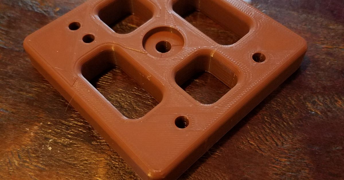 Skateboard wall mount variant 2 by CWCDesigns Download free STL model