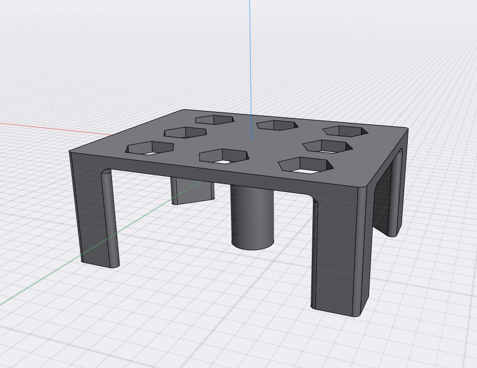 Desktop/Monitor Stand/Riser 250x190x100 by hirt.3dprint Download free