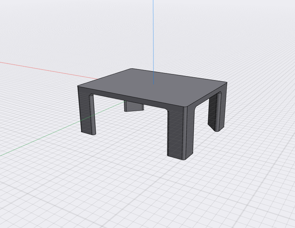 Desktop/Monitor Stand/Riser 250x190x100 by hirt.3dprint Download free
