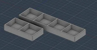 Piping Tip Storage Boxes by Greg M, Download free STL model