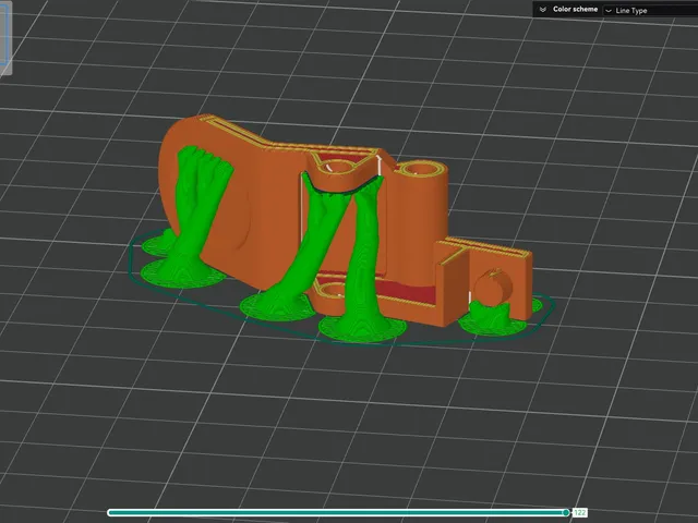 Neptune 3 Pro/Plus/Max Extruder Handle