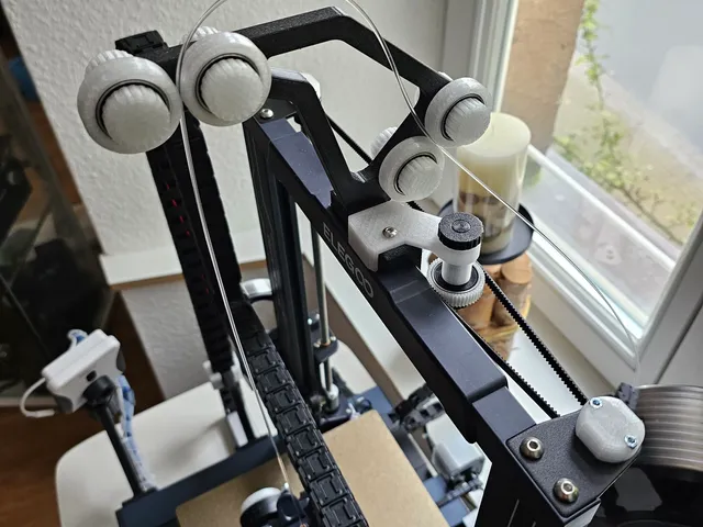ELEGOO Neptune 3 Pro Filament Umlenkung/ Filament guide; Z-Axis belt tensioner