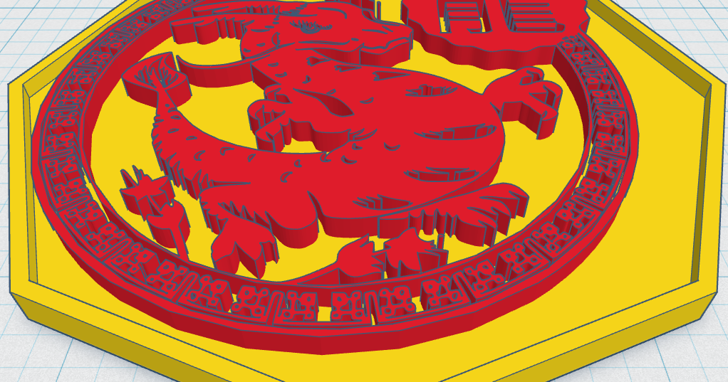 Chinese Zodiac - Dragon by Peter Ennist | Download free STL 