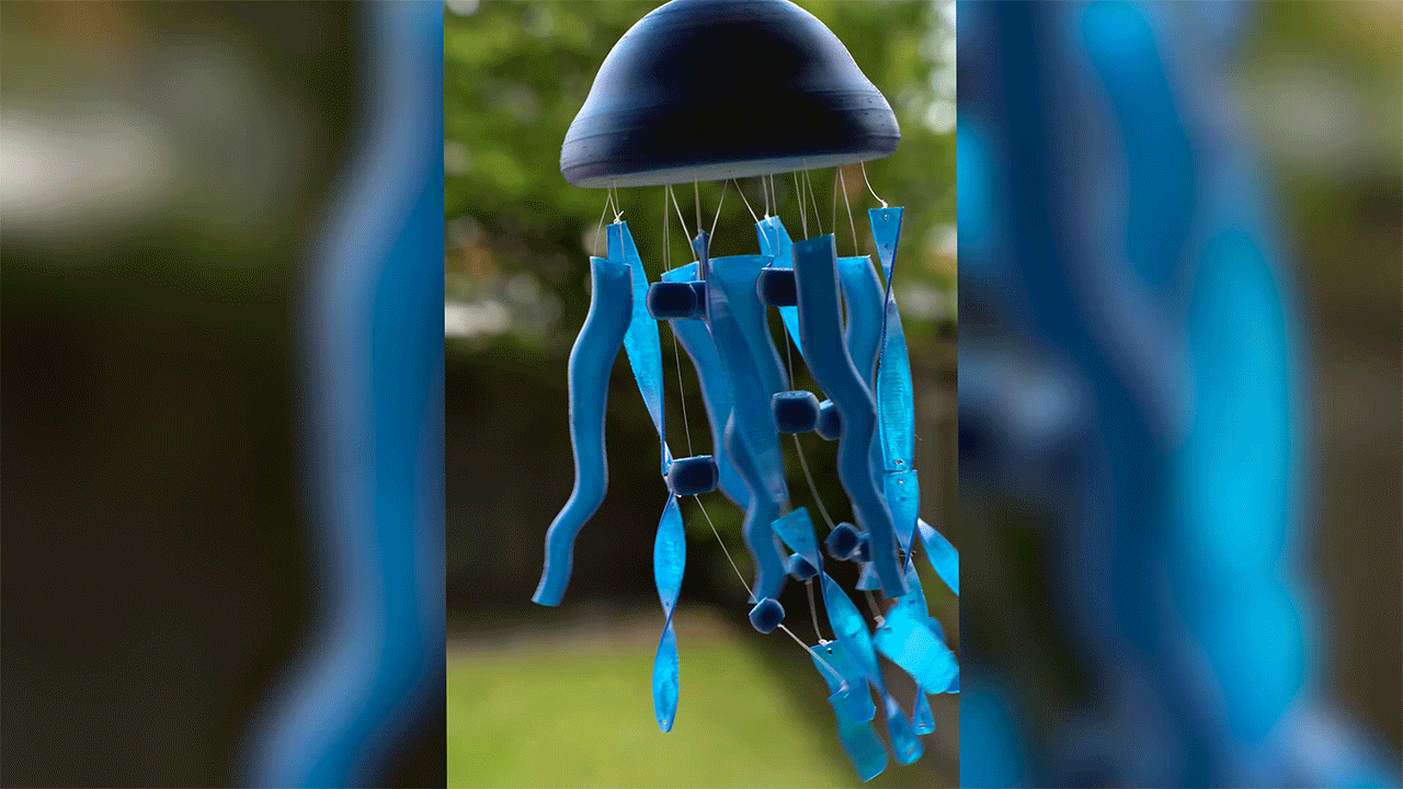 Jellyfish Wind Chime — miniatura 3