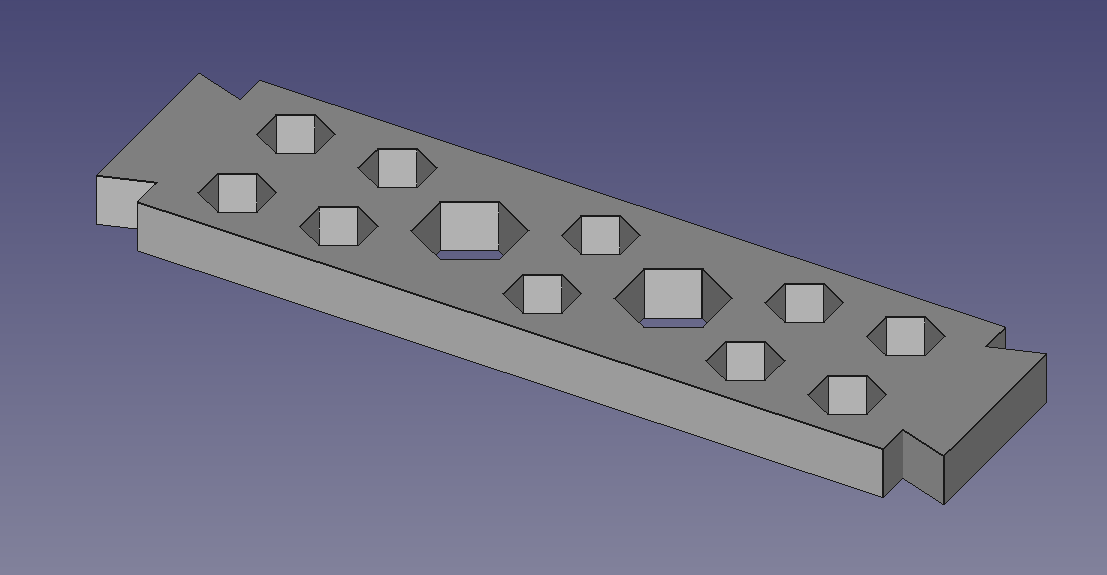 Modular Guitar pedal board for smaller printers by BenD Download free