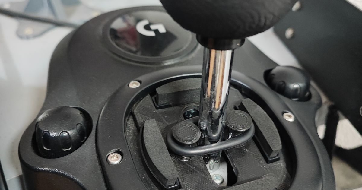 Secuencial gear shift G29 by ZebenMpower Download free STL model