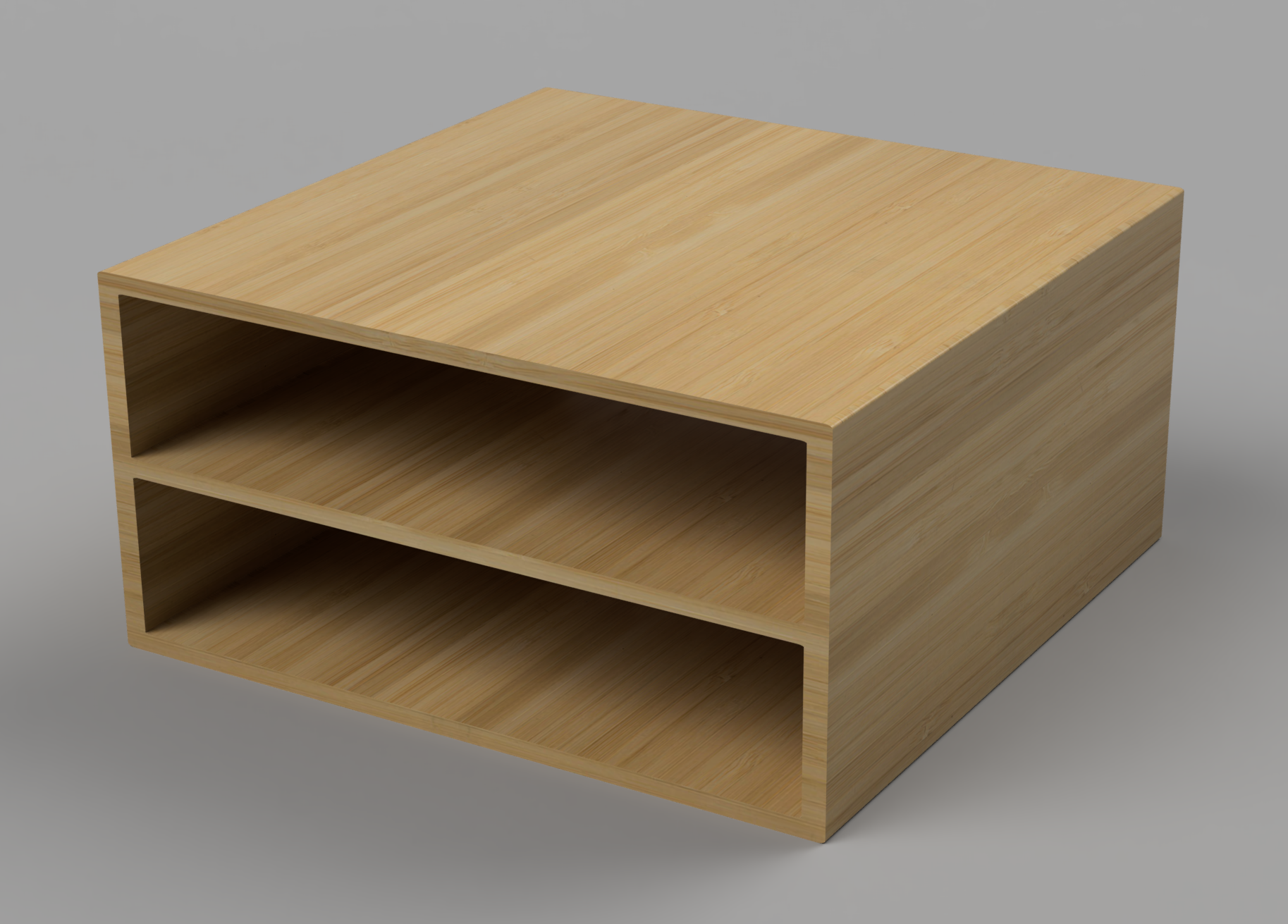 Basic Table Top Shelf by darthGinger Download free STL model