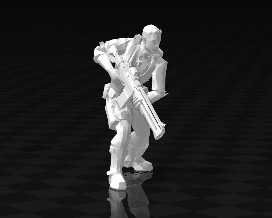 Axton - Borderlands 2 by Griffinvention | Download free STL model ...