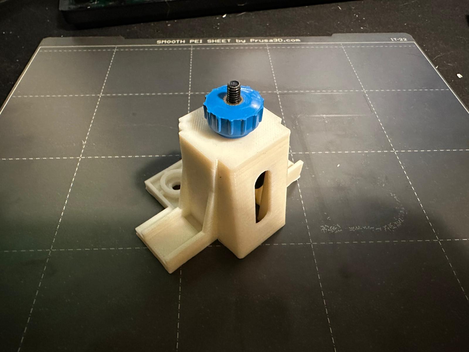 Y-Axis tensioner with limiter/stopper for dual MGN12H linear rails on Ender 3 V2