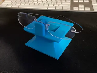 No Stress Rimless Glasses Stand by jepa2019 | Download free STL model ...