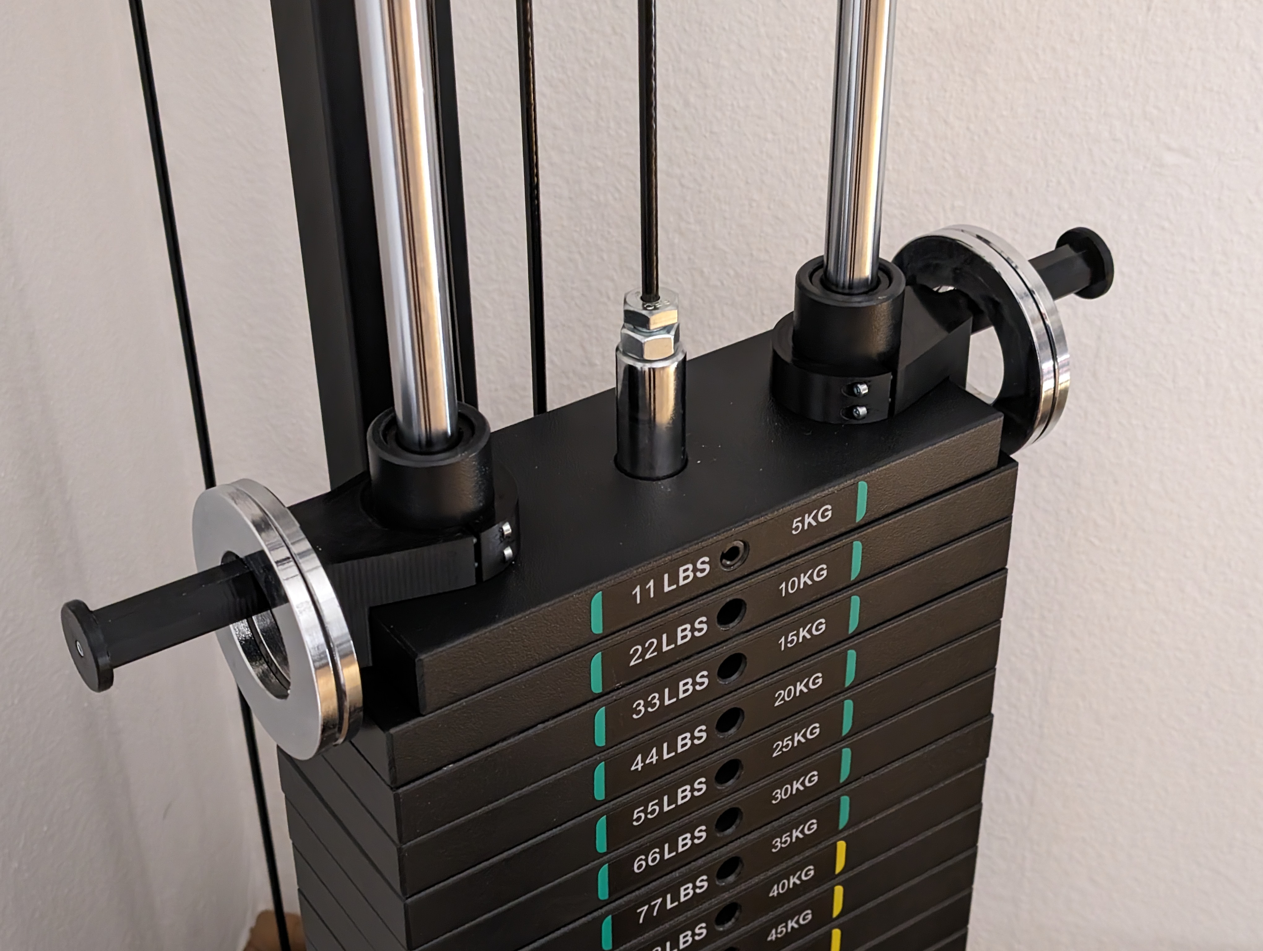 ATX cable machine fractional plate holder by pyalot Download free STL