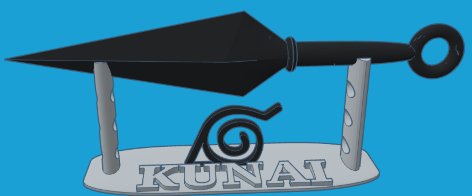 KUNAI FROM KONOHA by Migu Download free STL model