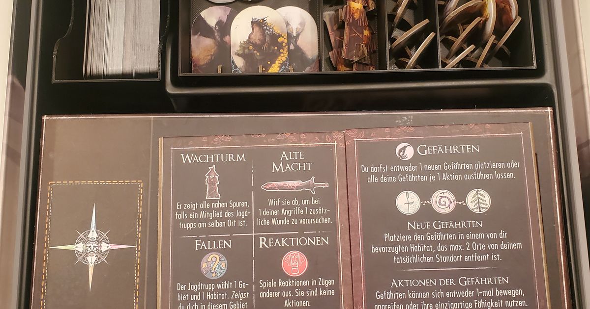 Beast Boardgame Insert by Sarana Download free STL model