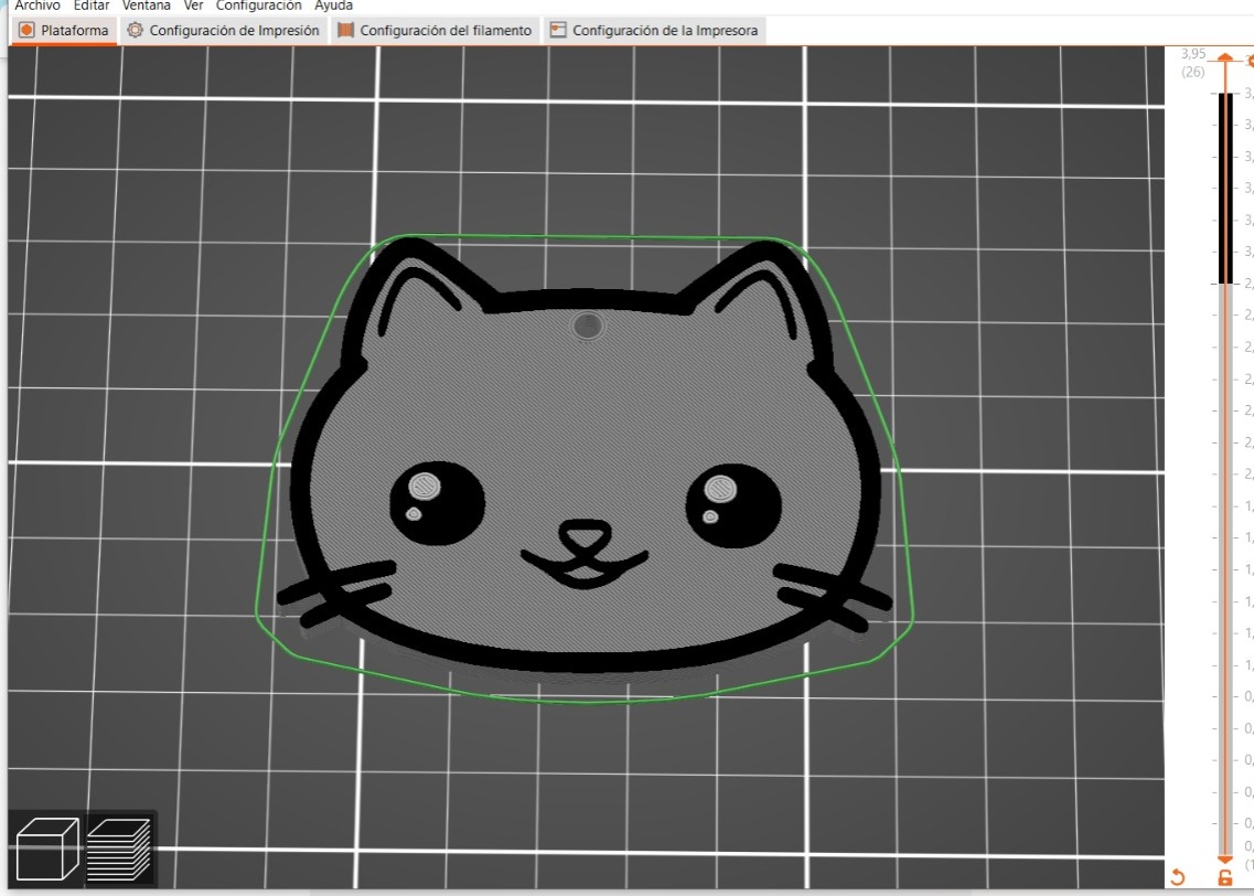 cute cat keychain