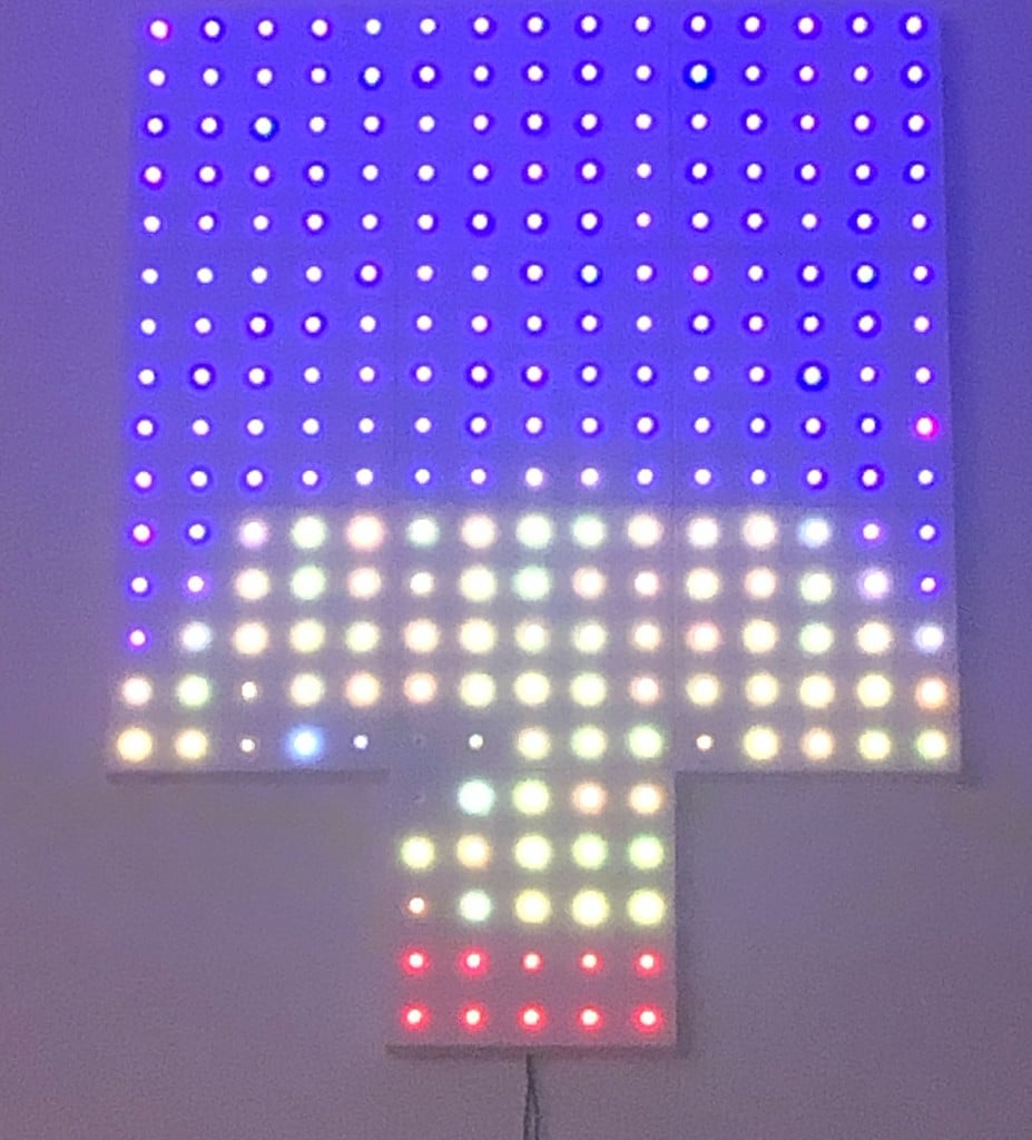 Twinkly-Strings-RGB-W 250 LEDs Kasten 5x5